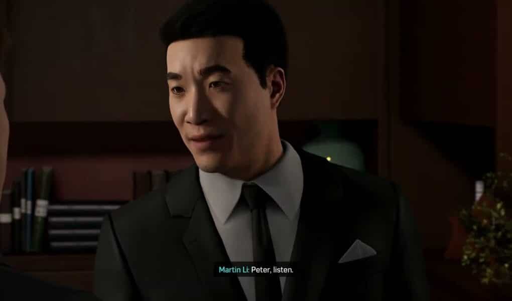 Marvel’s Spider Man (PS5 Pro) – The Mask: Locate and Talk To Martin Li About Demon Mask Cutscene