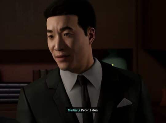 Marvel’s Spider Man (PS5 Pro) – The Mask: Locate and Talk To Martin Li About Demon Mask Cutscene