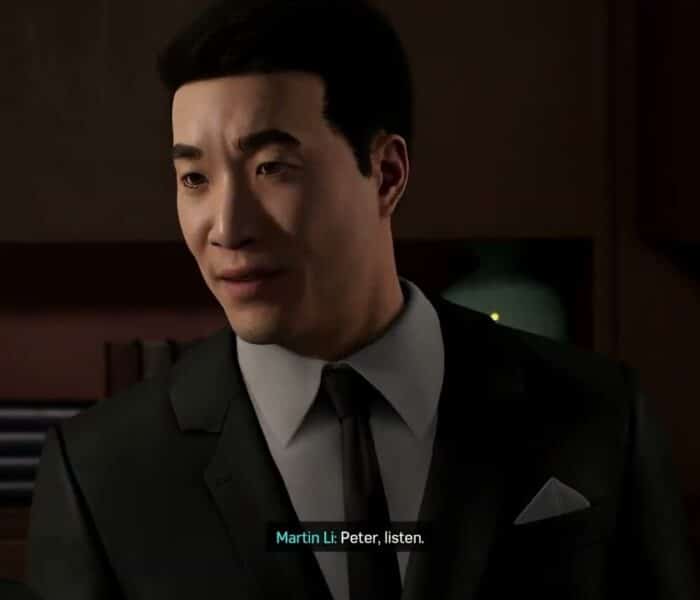 Marvel’s Spider Man (PS5 Pro) – The Mask: Locate and Talk To Martin Li About Demon Mask Cutscene
