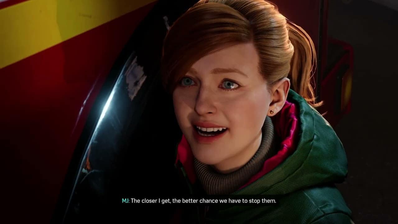 Marvel’s Spider Man (PS5 Pro) – Wheels Within Wheels: MJ Interviews Jefferson Davis Cutscene