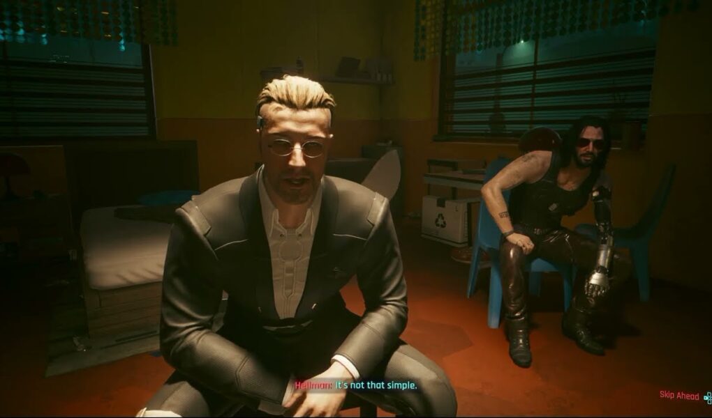 Cyberpunk 2077 – Life During Wartime: Talk To Anders Hellman (Gives Biochip Blueprint)