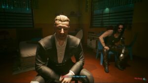 Cyberpunk 2077 – Life During Wartime: Talk To Anders Hellman (Gives Biochip Blueprint)