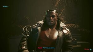 Cyberpunk 2077 – M’ap Tann Pelen: Follow Placide: Batty’s Hotel Meeting | Tech and Strength Choices