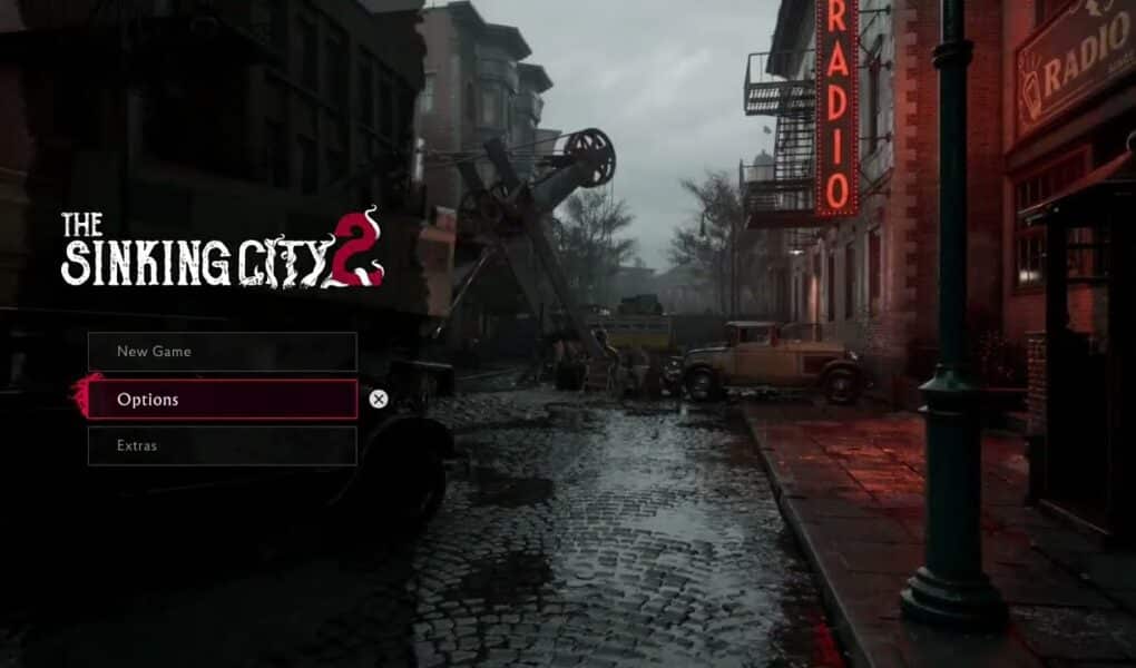 The Sinking City 2 – Playstation 5 Default Settings Options: Audio, Video, Controller, Gameplay