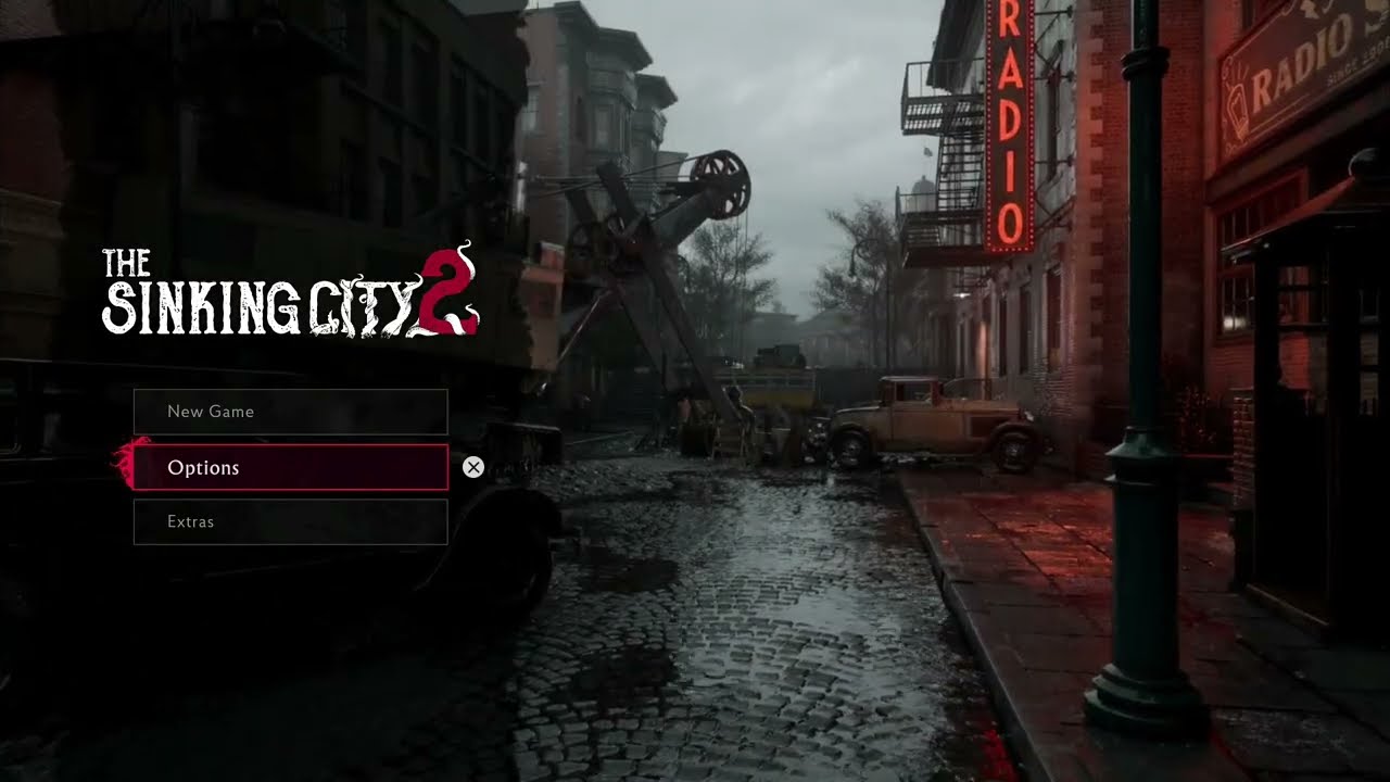 The Sinking City 2 – Playstation 5 Default Settings Options: Audio, Video, Controller, Gameplay