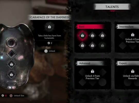 The Sinking City 2 – Chapter 2: Church Safe Room | Talent Table Tutorial | Carapace of the Damned