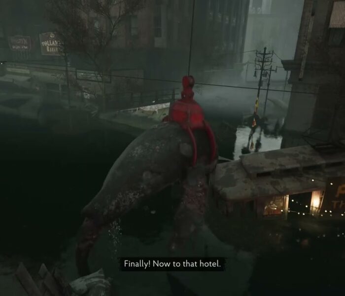 The Sinking City 2 – Chapter 2: Reach The Devil’s Reef Hotel: Fix Crane and Remove The Whale