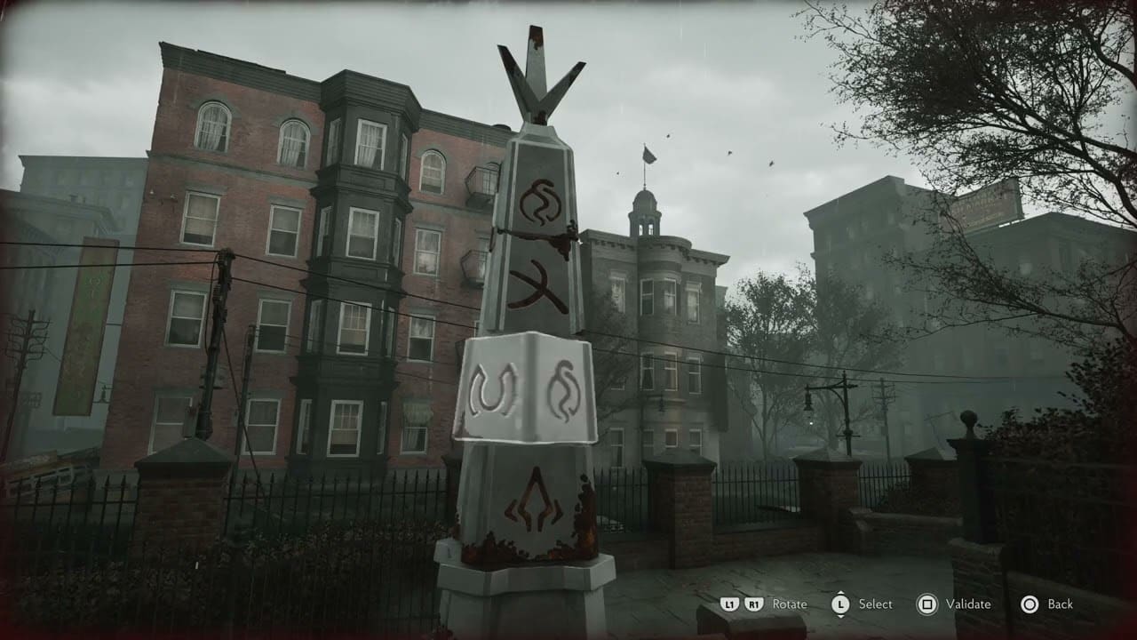 The Sinking City 2 – Chapter 2: Church: Four Symbol Obelisk Puzzle Solution