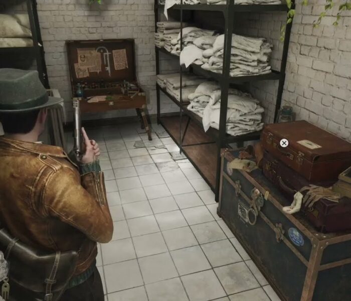 The Sinking City 2 – Chapter 3: Morgue: Emergency Relief Crate: Inventory Pouch Expansion Location