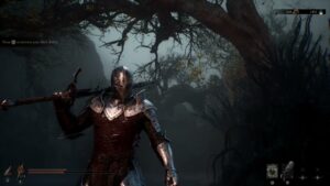 Mortal Shell 2 – Prologue: Village Outskirts: Cross Bridge: Fight Small and Large Rock Thrower Enemy