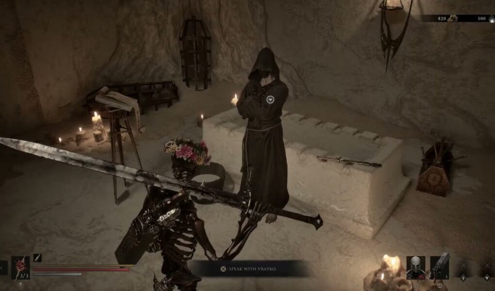 Mortal Shell 2 – Marrow Keep: Meet Vrako “May I Wash Your Feet?” | Sester Genessa Infinite Seal Gift