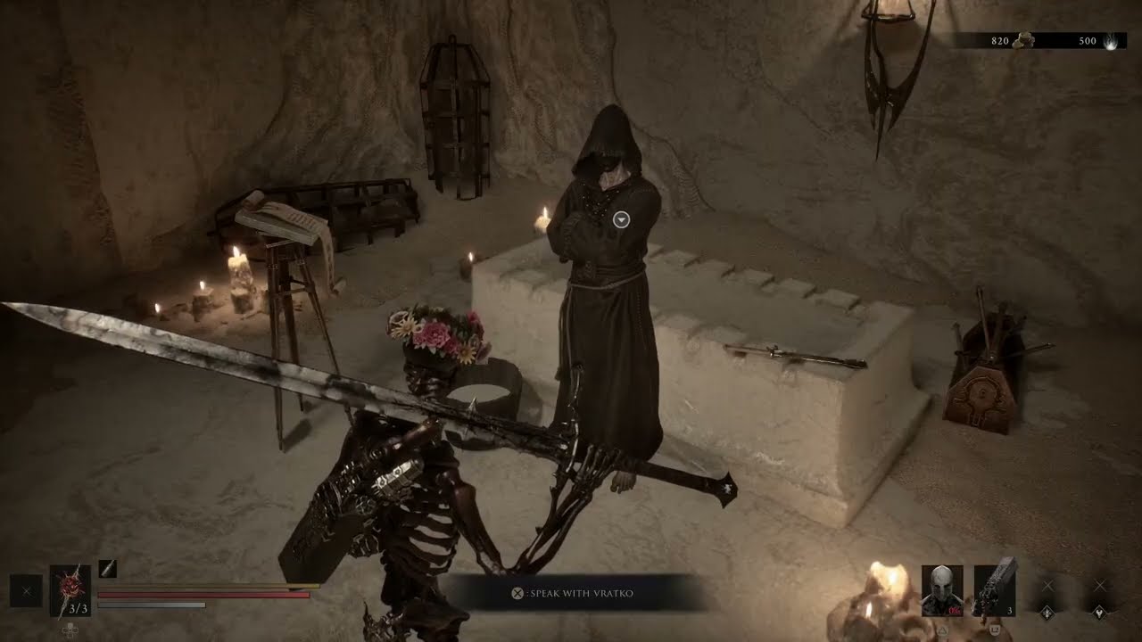 Mortal Shell 2 – Marrow Keep: Meet Vrako “May I Wash Your Feet?” | Sester Genessa Infinite Seal Gift