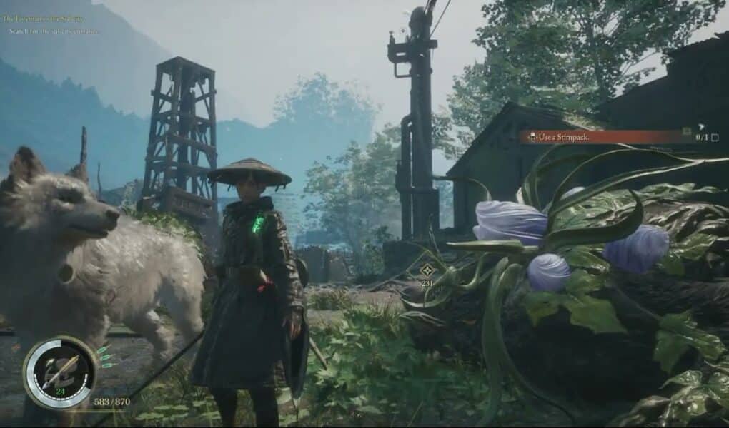 Beast of Reincarnation – Chapter 1: Use Stimpack To Heal Emma | Tutorial Xbox Series X Gameplay