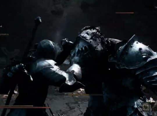 Mortal Shell 2 – Prologue: Guard Tutorials (Perfect Guard) Fight Brigand Cleaver Gameplay