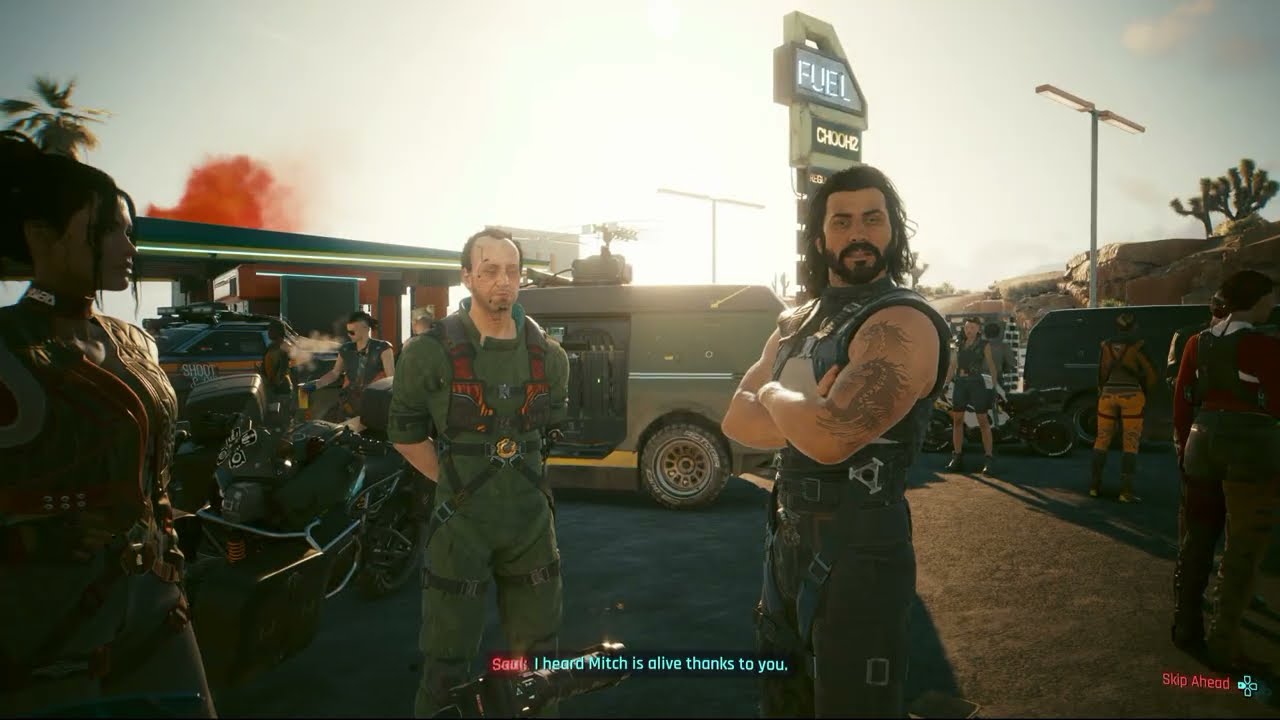 Cyberpunk 2077 – Life During Wartime: Defeat Kang Tao’s Operatives | Gas Station | Find Hellman