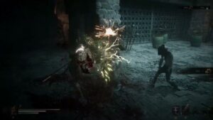 Mortal Shell 2 – Desolate Keep: First Fight with Grisha Remnant (Level 4) Mantis Creature