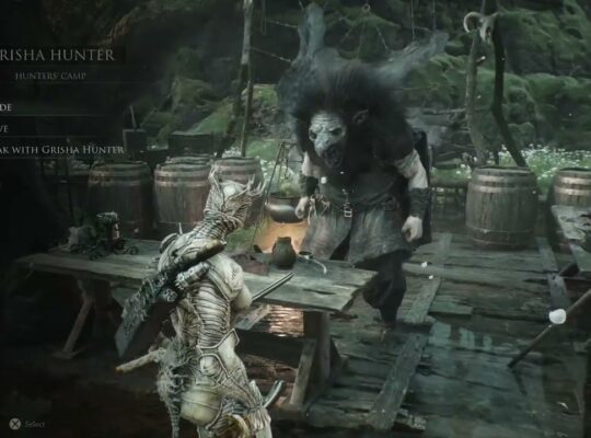 Mortal Shell 2 – Mushroom Village: Reach Blackridge Hamlet: Grisha Hunter: Acquire Sheephead Totem