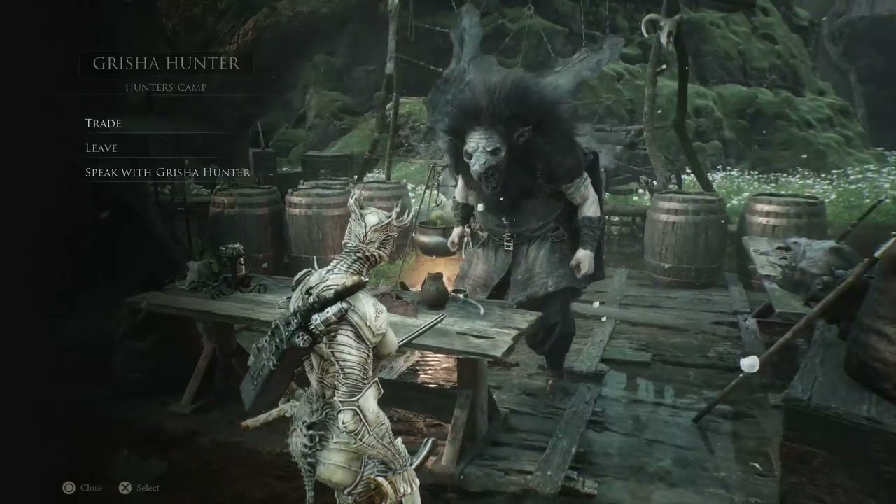 Mortal Shell 2 – Mushroom Village: Reach Blackridge Hamlet: Grisha Hunter: Acquire Sheephead Totem