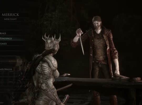 Mortal Shell 2 – The Marrow Keep: Talk To Merrick as Proxima | Upgrade Tarstone and Axatana