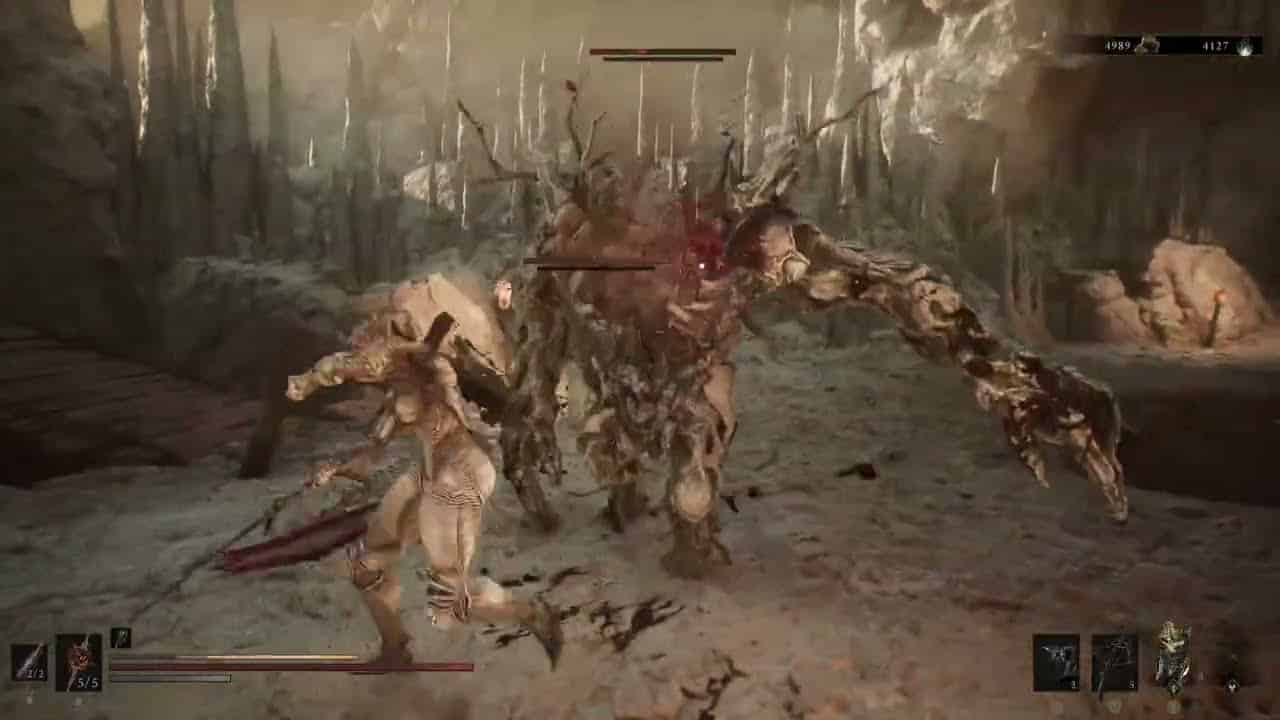 Mortal Shell 2 – Fainweald: From Sanguine Shoreline: Slay Tarblighted Stoner (Tarred Fragment)