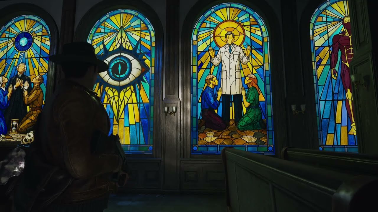 The Sinking City 2 – Chapter 3 Hospital: Enter Chapel: Yellow Occult Symbol Location | Documents
