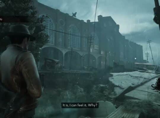The Sinking City 2 – Chapter 4 Calvin Rafferty Arkham Fish Market Arrival Cutscene