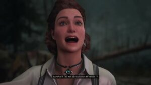 The Sinking City 2 – Chapter 3 Calvin Performs Resurrection Ritual on Faye | Mi Go Cutscene