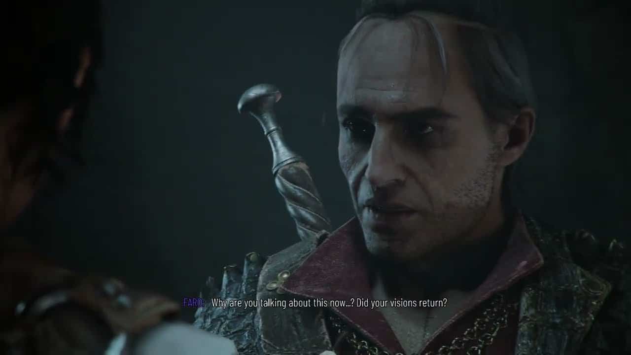 Resonance: A Plague Tale Legacy – 1 – Blood Ties: Irene and Sophia Argue with Faro Cutscene