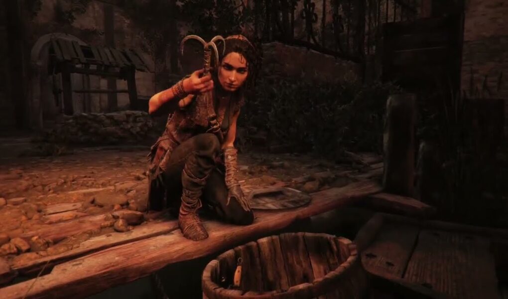 Resonance: A Plague Tale Legacy – 2 – Felons: Remove Mask Cutscene | Take Falchion Sword and Grapnel