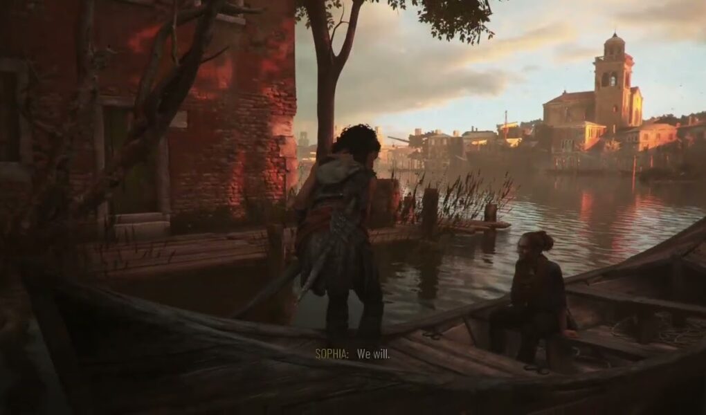 Resonance: A Plague Tale Legacy – 2 Felons: Leni “He’s Dragging You Down” Venice Boat Ride Sequence