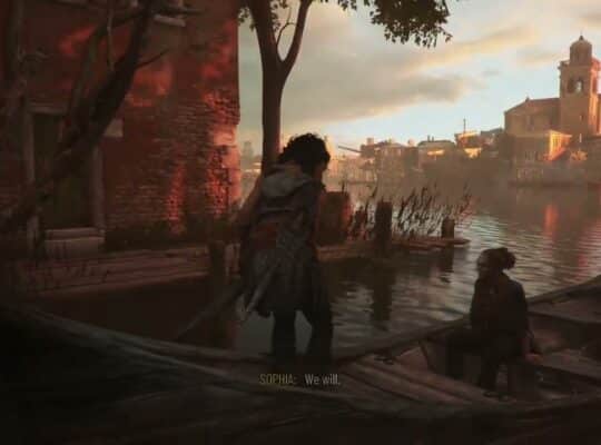 Resonance: A Plague Tale Legacy – 2 Felons: Leni “He’s Dragging You Down” Venice Boat Ride Sequence
