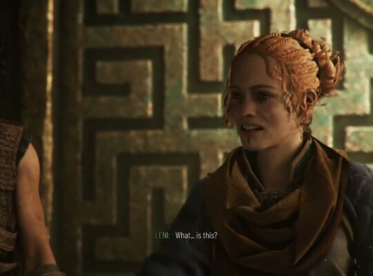 Resonance: A Plague Tale Legacy – 3 Those Before Us: Enter High Temple Cutscene “Glowing Footprints”