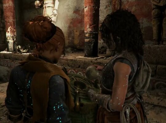 Resonance: A Plague Tale Legacy – 3 – Those Before Us: Activate Pedestal | 2/2 Mirrors Door Puzzle