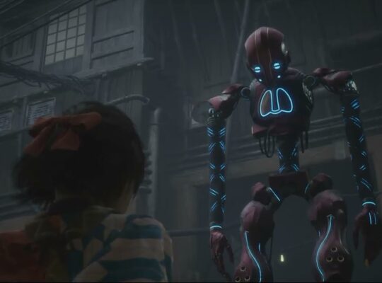 Beast of Reincarnation – Chapter 1: Ogouchi Colony: Emma Meets Kagura Cutscene (Golem Hits Her)