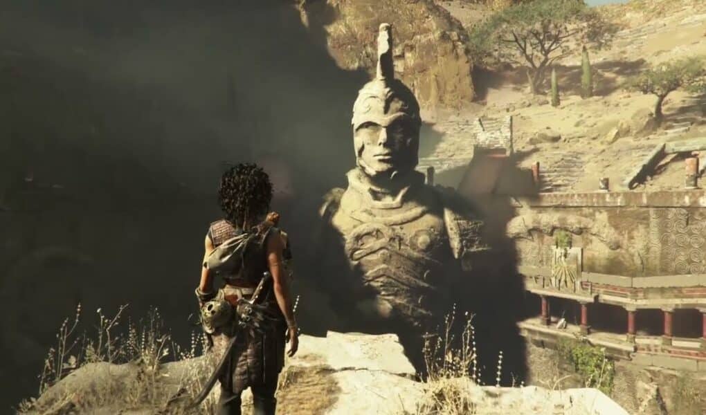 Resonance: A Plague Tale Legacy – 4 From Hell It Rose: Reach Giant Statue | 4/4 Lens Puzzle