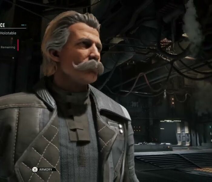 Star Wars Zero Company – The Den Cycle 4: Talk To Bennic Halloren at The Holotable Cutscene
