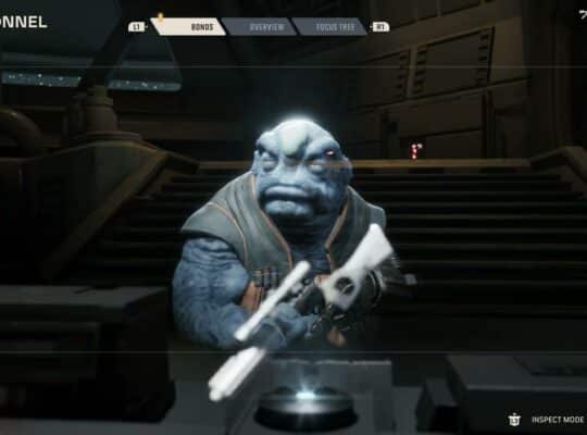 Star Wars Zero Company – Den: Personnel Facility: Bonds, Inspect Mode, Focus Points, Cross Training