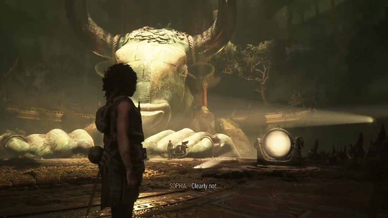Resonance: A Plague Tale Legacy – 4 From Hell It Rose: Complete The Trial: Minotaur Statue Puzzle