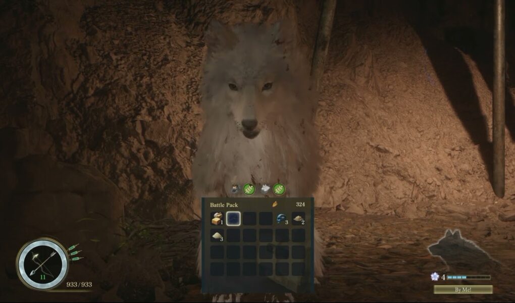 Beast of Reincarnation – Chapter 1: Open Battlepack On Gamepad (Press Down) Give Koo and Emma Food