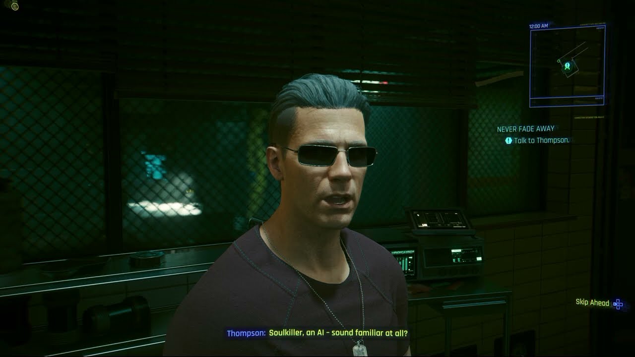 Cyberpunk 2077 – Never Fade Away: Ripperdoc Milt Nauman Helps Johnny | Talk with Thomas | PS5 Pro