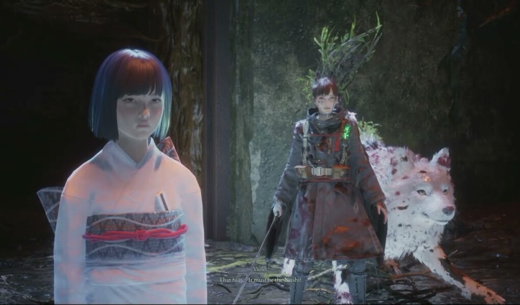 Beast of Reincarnation – Chapter 2: Reservoir Arrival Cutscene: Violet “It Must Be The Nushi”