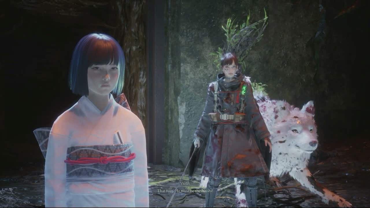 Beast of Reincarnation – Chapter 2: Reservoir Arrival Cutscene: Violet “It Must Be The Nushi”