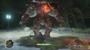 Beast of Reincarnation – Chapter 2 Toward The Reservoir: Giant Golem Introduction Cutscene and Fight