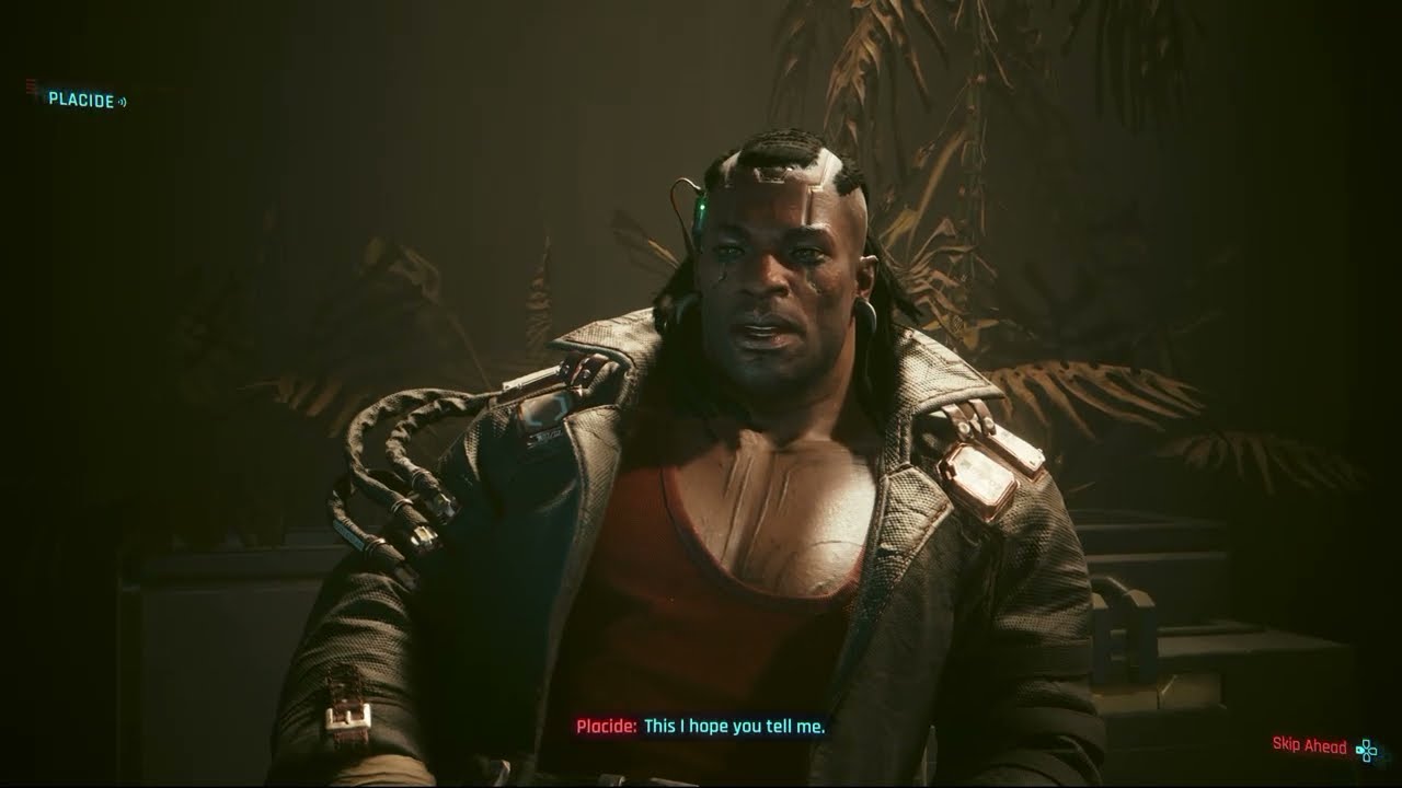 Cyberpunk 2077 – M’ap Tann Pelen: Follow Placide: Batty’s Hotel Meeting | Tech and Strength Choices