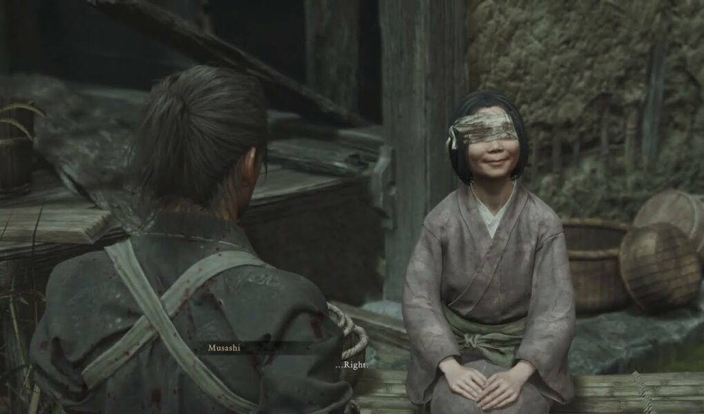 Onimusha: WoTS – Careful What You Wish For: Look For Anything Strange: Talk To The Calm Woman
