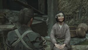 Onimusha: WoTS – Careful What You Wish For: Look For Anything Strange: Talk To The Calm Woman