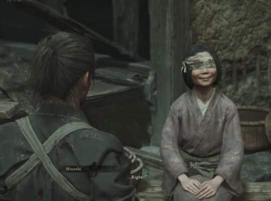 Onimusha: WoTS – Careful What You Wish For: Look For Anything Strange: Talk To The Calm Woman
