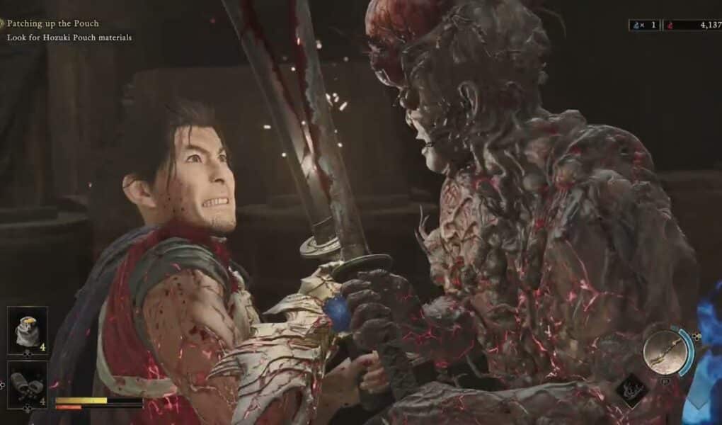 Onimusha: WoTS – Patching Up The Pouch: Look For Hozuki Pouch Materials In The Old Temple