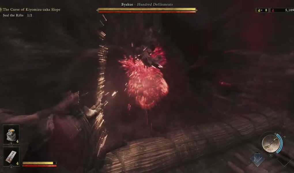 Onimusha: WoTS – The Curse of Kiyomizu zaka: Seal The Rifts 2/2 | Defeat Byakue Hundred Defilements