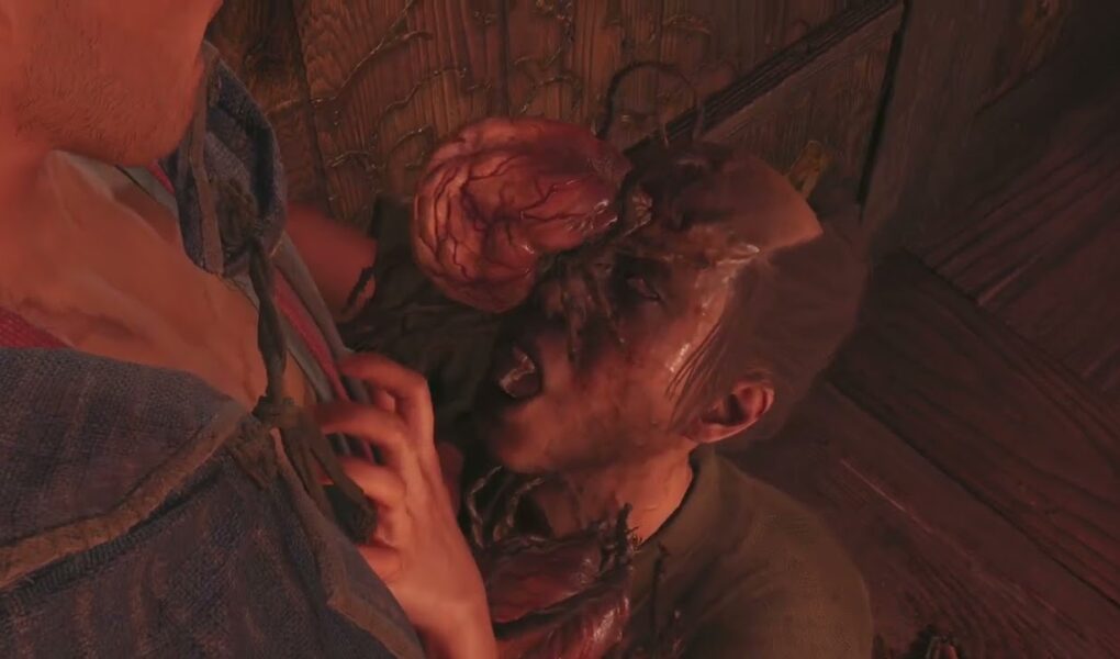 Onimusha: WoTS – What Lurks In The Shadows: Underground Laboratory: Mujina Jump Scare Cutscene